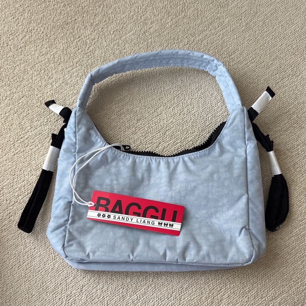 Sandy Liang Baggu in Powder Blue